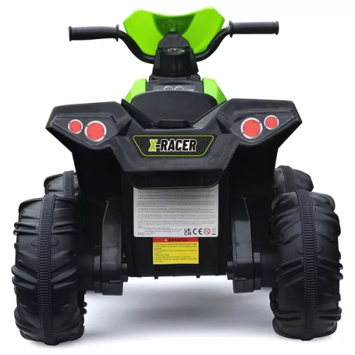 Arkon Quad Elektromos Gyermekautó 11.1V Lítium Akkumulátorral, Fekete/Zöld