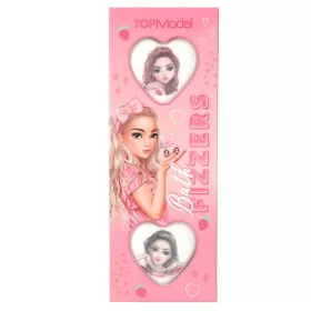 Top Model fürdőbombák BEAUTY és ME felirattal, Többszínű