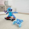 Disney Stitch távirányítós gördeszka szörf öltés, 3–5 év, Többszínű