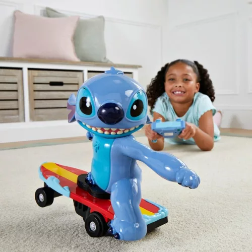 Disney Stitch távirányítós gördeszka szörf öltés, 3–5 év, Többszínű