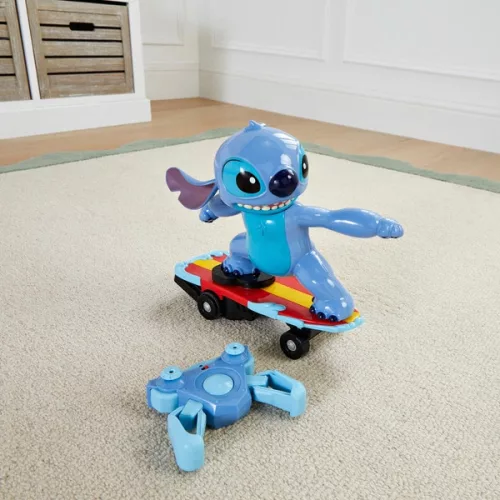 Disney Stitch távirányítós gördeszka szörf öltés, 3–5 év, Többszínű