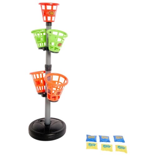 Babzsák dobálós játék szett 6 babzsákkal