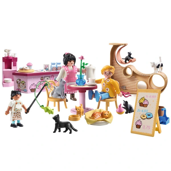PLAYMOBIL Életem 71744 Macskakávézó – alternatív kép 2