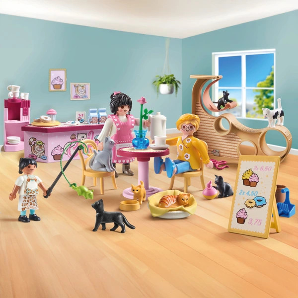 PLAYMOBIL Életem 71744 Macskakávézó – alternatív kép 3
