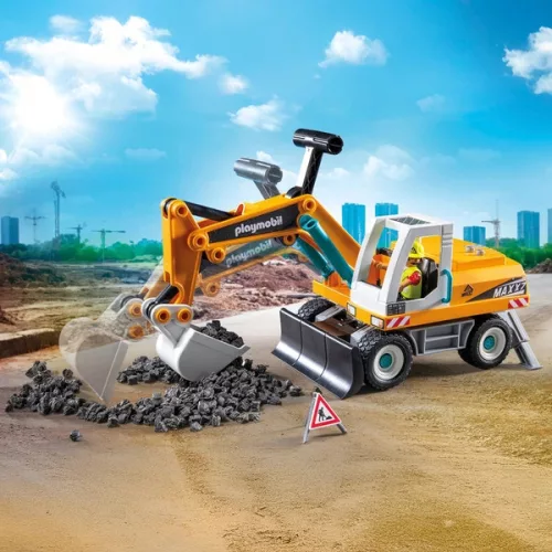 PLAYMOBIL Action Heroes 71749 Nagy kotrógép, 3–5 év