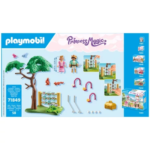 PLAYMOBIL Hercegnő Magic 71849 Királyi gyerekek a játszókertben
