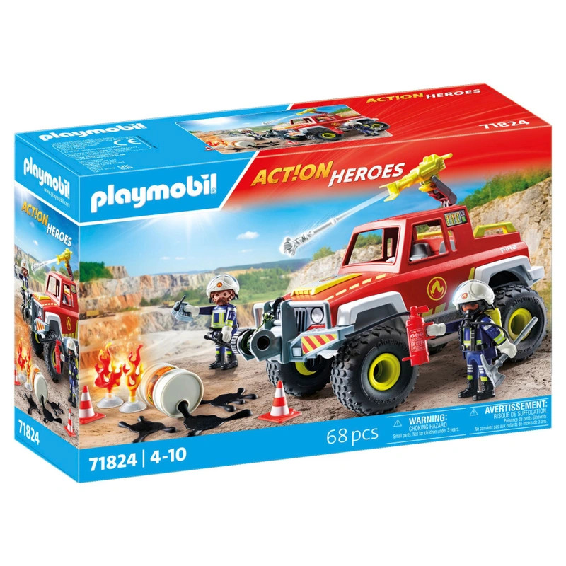 PLAYMOBIL Action Heroes 71824 Tűzoltóautó – fő nézet