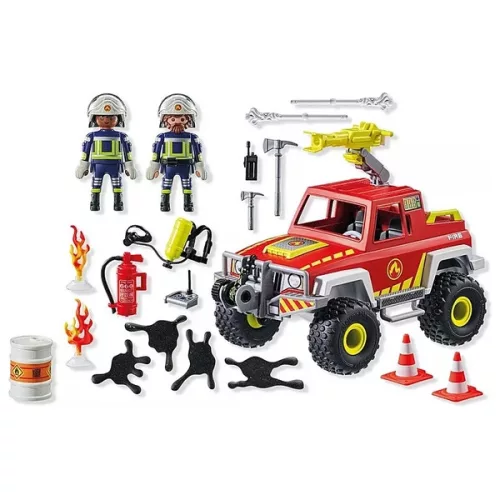 PLAYMOBIL Action Heroes 71824 Tűzoltóautó, 3–5 év