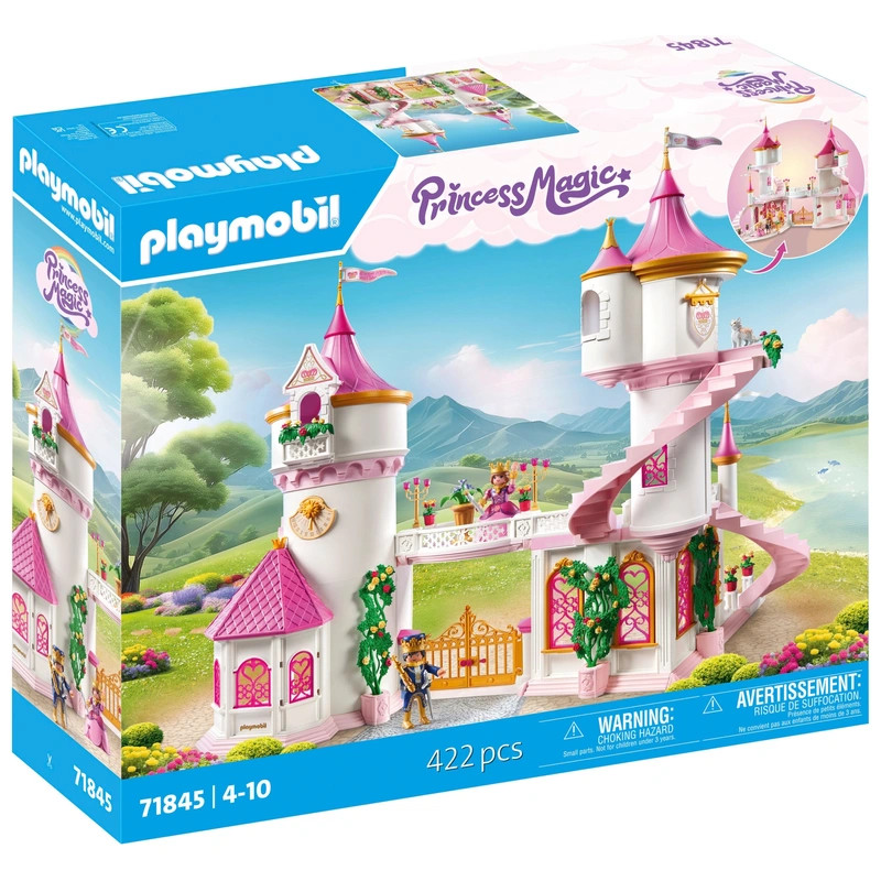 PLAYMOBIL Princess Magic 71845 Hercegnői kastély királlyal és királynővel - fo kep