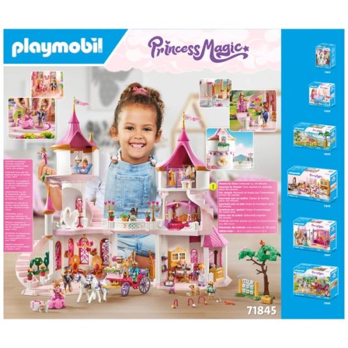 PLAYMOBIL Princess Magic 71845 Hercegnői kastély királlyal és királynővel