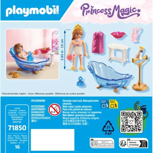 PLAYMOBIL Hercegnő Varázslat 71850 Hercegnő Fürdőszoba