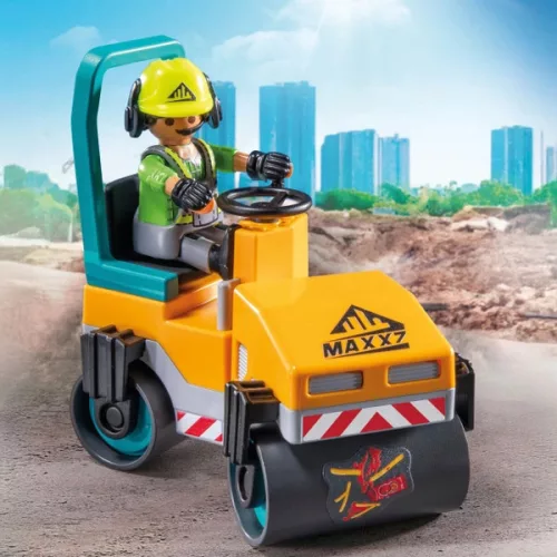 PLAYMOBIL Action Heroes 71751 Útépítési terület, 3–5 év