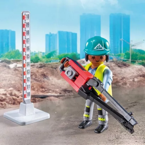 PLAYMOBIL Action Heroes 71751 Útépítési terület, 3–5 év
