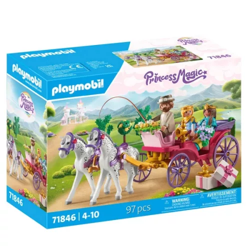 PLAYMOBIL Hercegnő Varázslat 71846 Hintózás hercegnővel és h, 3–5 év
