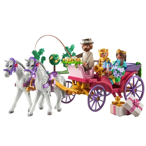 PLAYMOBIL Hercegnő Varázslat 71846 Hintózás hercegnővel és herceggel – alternatív kép 2
