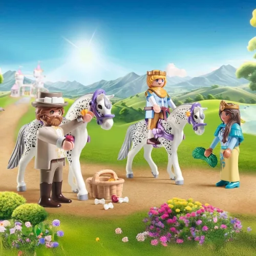 PLAYMOBIL Hercegnő Varázslat 71846 Hintózás hercegnővel és h, 3–5 év