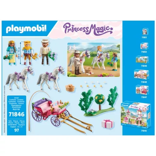 PLAYMOBIL Hercegnő Varázslat 71846 Hintózás hercegnővel és h, 3–5 év