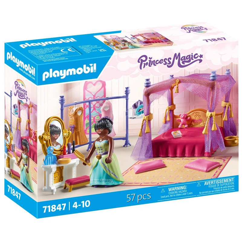 PLAYMOBIL Princess Magic 71847 Hercegnői hálószoba öltözővel – fő nézet