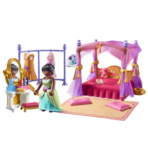 PLAYMOBIL Princess Magic 71847 Hercegnői hálószoba öltözővel, 3–5 év