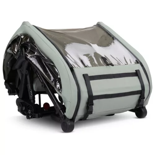 ABC Design 3 az 1-ben Tour kerékpár utánfutó, olívazöld