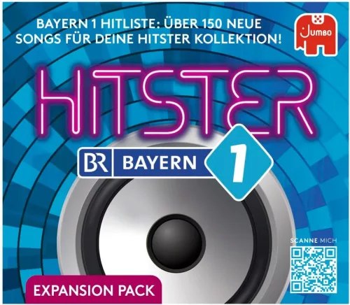 Hitster Bayern 1 - népszerű német rádió csatorna legjobb slágerei - társasjáték - kiegészítő