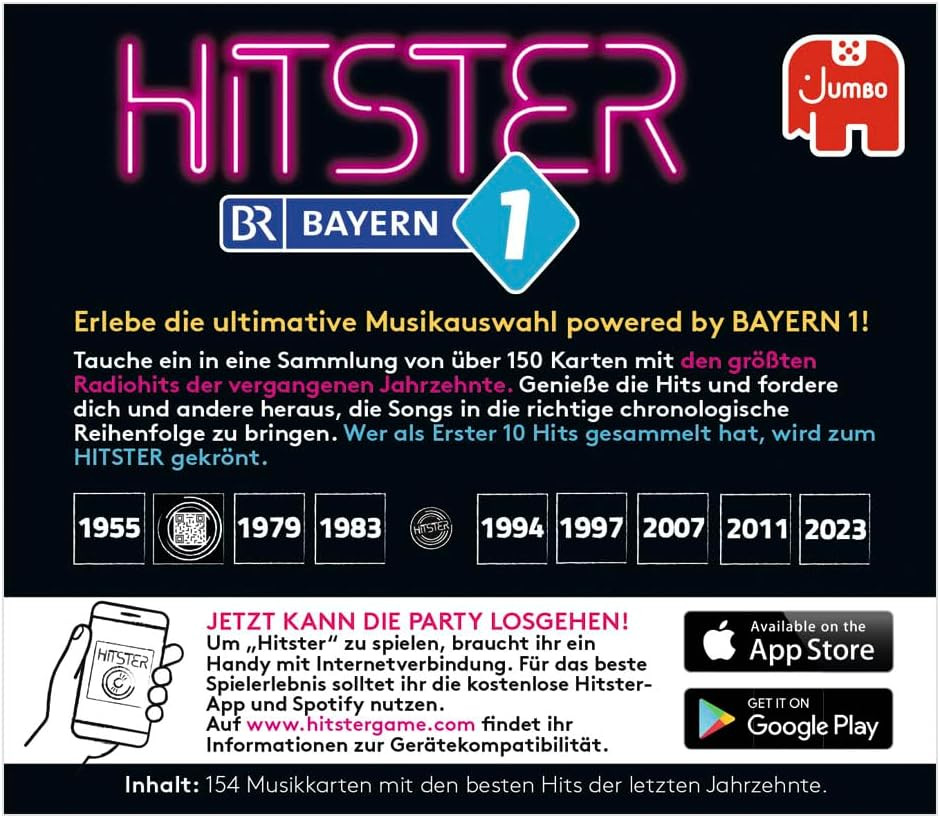 Hitster Bayern 1 slágerlista kiegészítő – alternatív kép 2