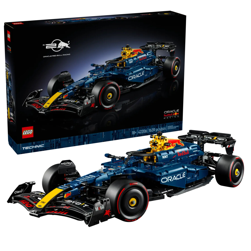 LEGO Technic Oracle Red Bull Racing RB20 F1 versenyautó 42206 – fő nézet