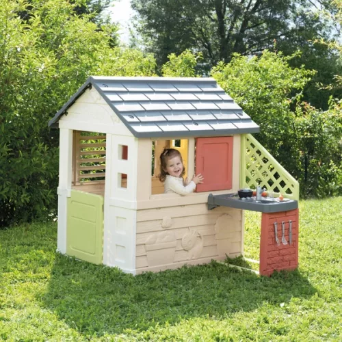 Smoby Nature játszóház gyerekkonyhával
