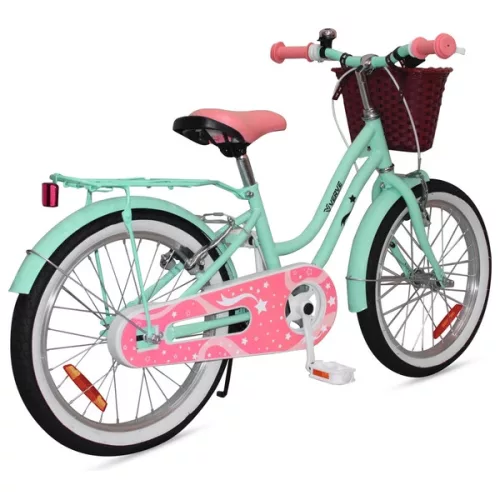 18 colos gyerekbicikli Verve Star mentazöld/rózsaszín