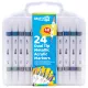Crafty Co. metálfényű, dupla hegyű akril marker készlet, 24 db