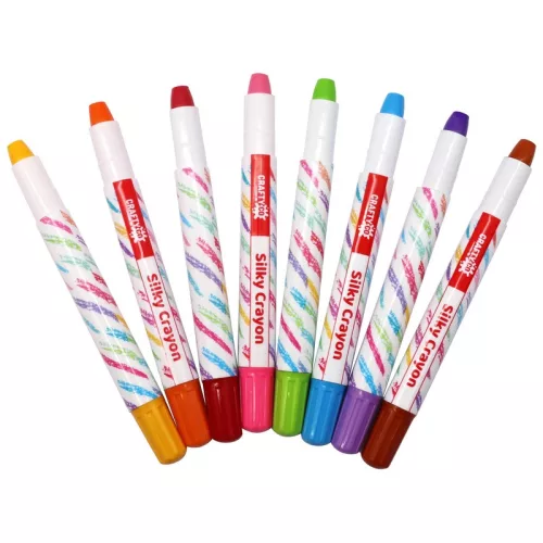 Crafty Co. Silky Crayons viaszkréta készlet, 24 db