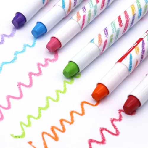 Crafty Co. Silky Crayons viaszkréta készlet, 24 db