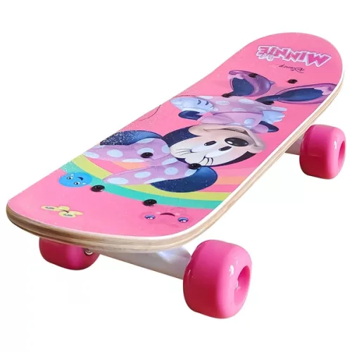 Disney Minnie egér gördeszka 43 cm, 3–5 év, Többszínű