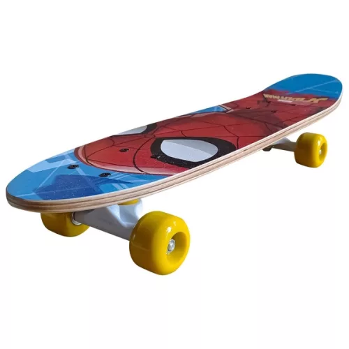 Marvel Pókember gördeszka 61cm, 3–5 év, Többszínű