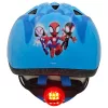Marvel Spidey és szuper barátai kerékpáros sisak 46-51 cm protektorokkal szettben