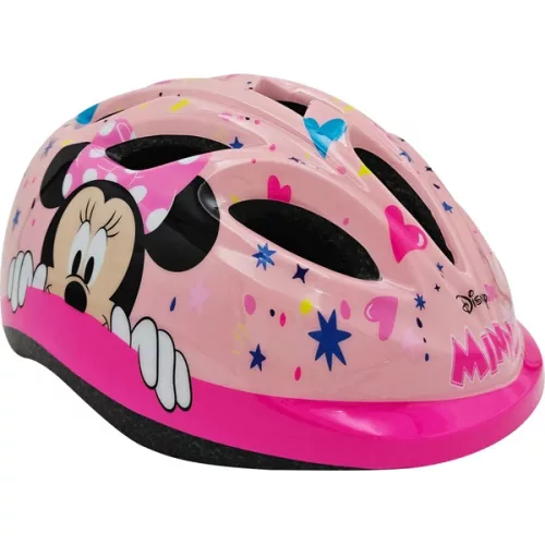 Disney Minnie Mouse kerékpáros sisak 46-51 cm protektorokkal egy szettben