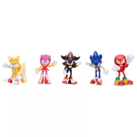   Sonic the Hedgehog Sonic és barátai figurák 5 darabos készlet