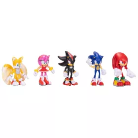   Sonic the Hedgehog Sonic és barátai figurák 5 darabos készlet