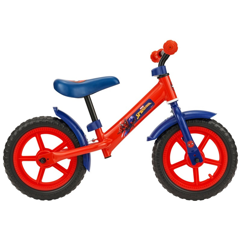 Smyths Toys 12 colos Spider-Man futóbicikli, piros/kék, fő nézet