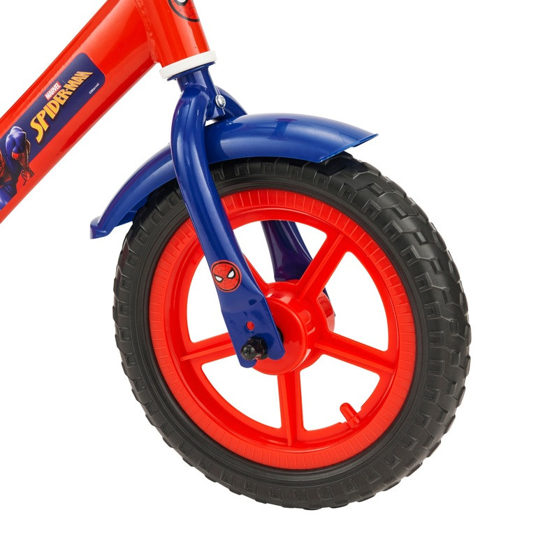 Smyths Toys 12 colos Spider-Man futóbicikli, piros/kék, alternatív kép 3