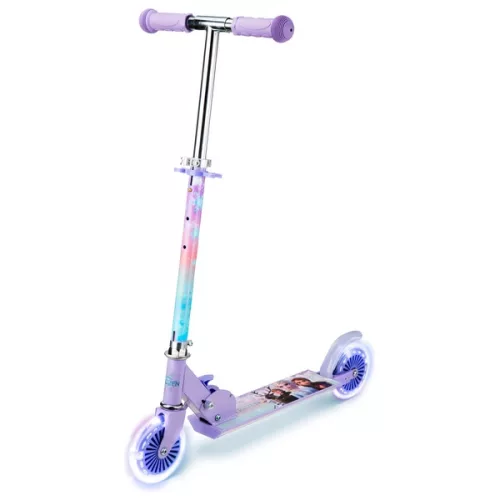 Disney Jégvarázs roller, összecsukható roller LED világítással, 3–5 év, Többszínű