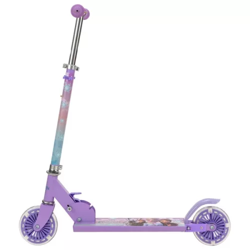 Disney Jégvarázs roller, összecsukható roller LED világítással, 3–5 év, Többszínű