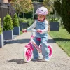 12 colos Minnie Maus futóbicikli, rózsaszín