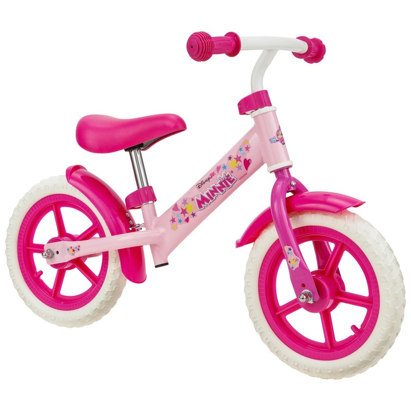 Smyths Toys 12 colos Minnie Maus futóbicikli, rózsaszín, alternatív kép 2