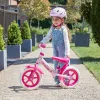 12 colos Minnie Maus futóbicikli, rózsaszín