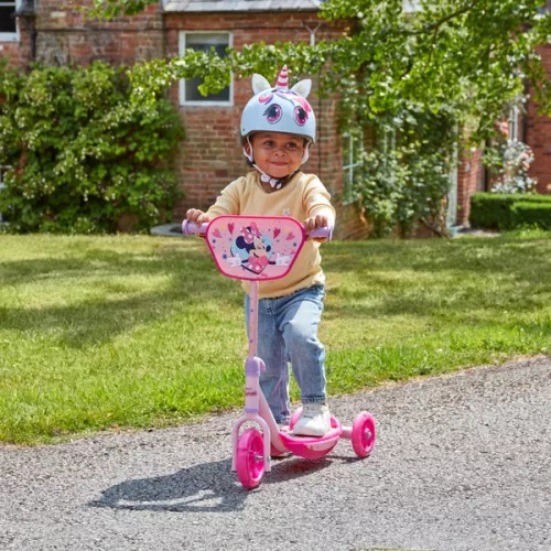 Minnie Mouse triroller LED világítással, 3–5 év, Többszínű