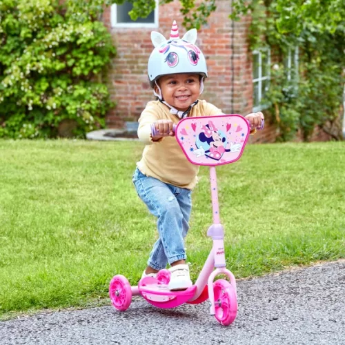 Minnie Mouse triroller LED világítással, 3–5 év, Többszínű