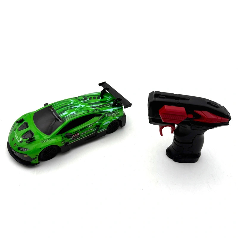 Távirányítós Lamborghini Huracán autó, zöld, 1:24 méretarány – fő nézet
