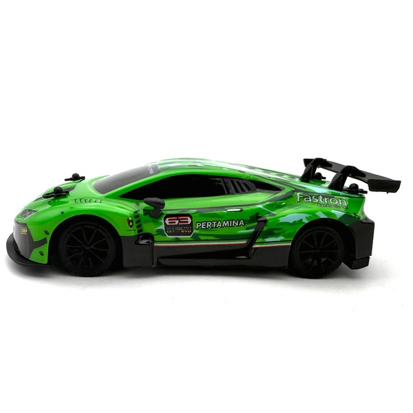 Távirányítós Lamborghini Huracán autó, zöld, 1:24 méretarány – alternatív kép 2