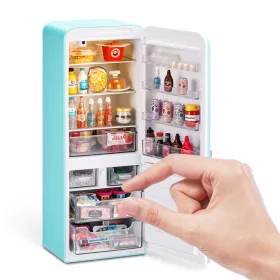 Mini Brands Fill the Fridge hűtőszekrény játékszett